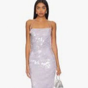 majorelle  tianna gown in purple, size M